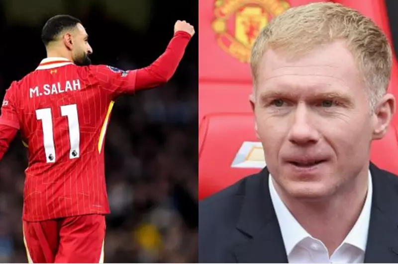 "عبقري وأسوأ أفضل لاعب".. كيف ناقض سكولز نفسه بتصريحاته السلبية عن محمد صلاح؟